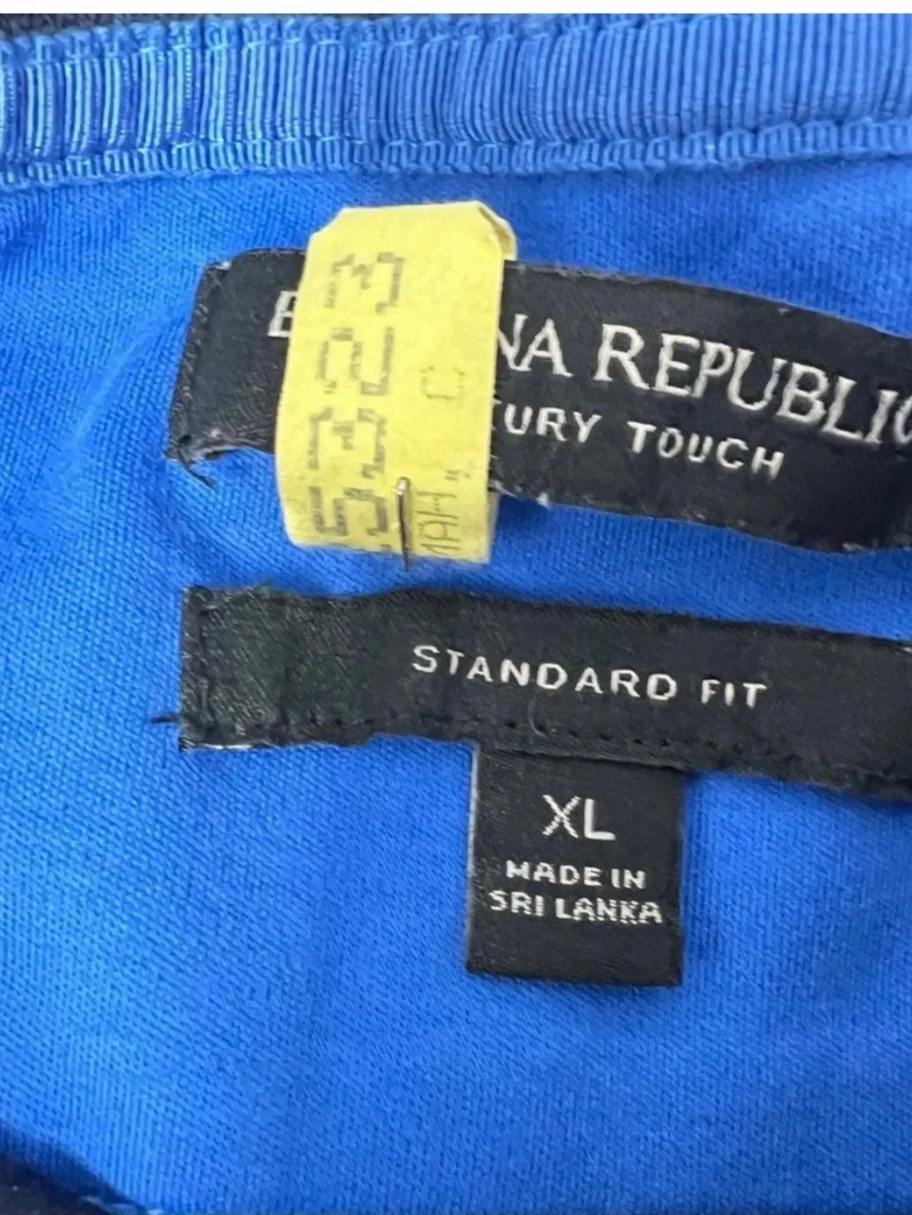 10 items for $20 sale: Banana Republic Dark Blue Polo Luxury Touch-XL